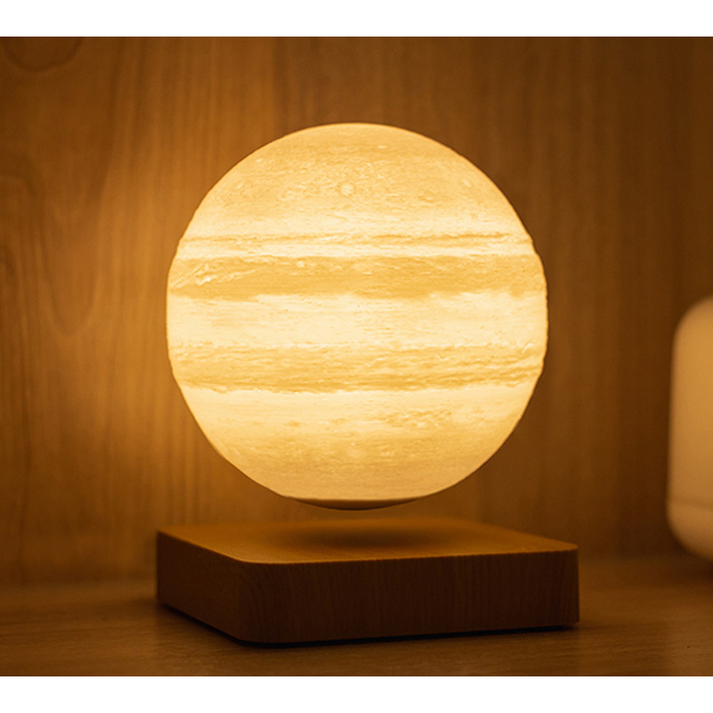 Planet Jupiter Creative Decorative Atmosphere Night Table Lamp Magnetic