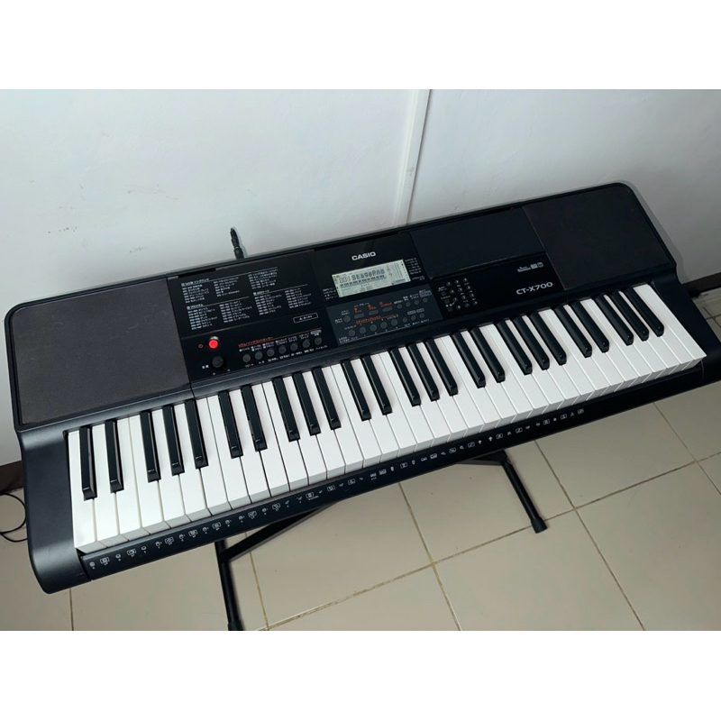 Casio CTK X700 Piano Touch Response Keyboard Organ 61 Keys Semi