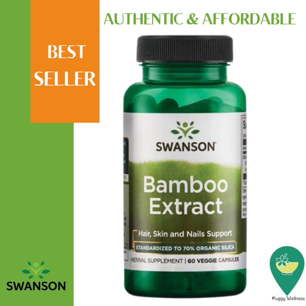 Swanson Superior Herb Bamboo Extract Mg Veg Caps Expiry