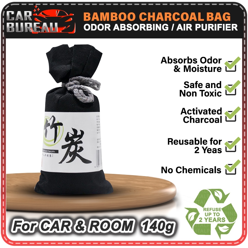 140g Activated Bamboo Charcoal Bag Odor Remover Air Purifying Bags