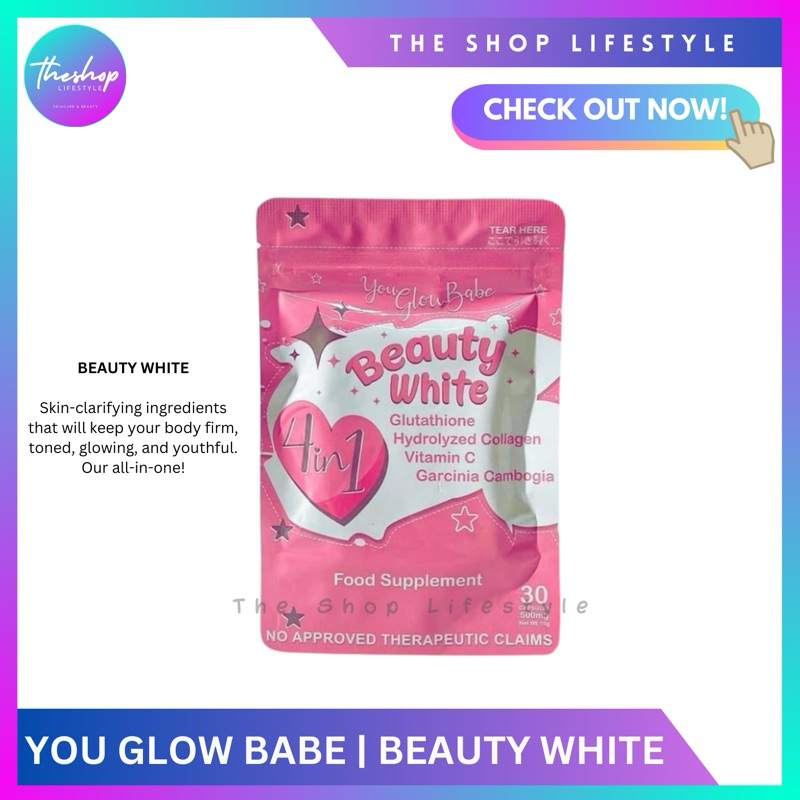 You Glow Babe Beauty White In Glutathione Collagen Slimming Sheppu