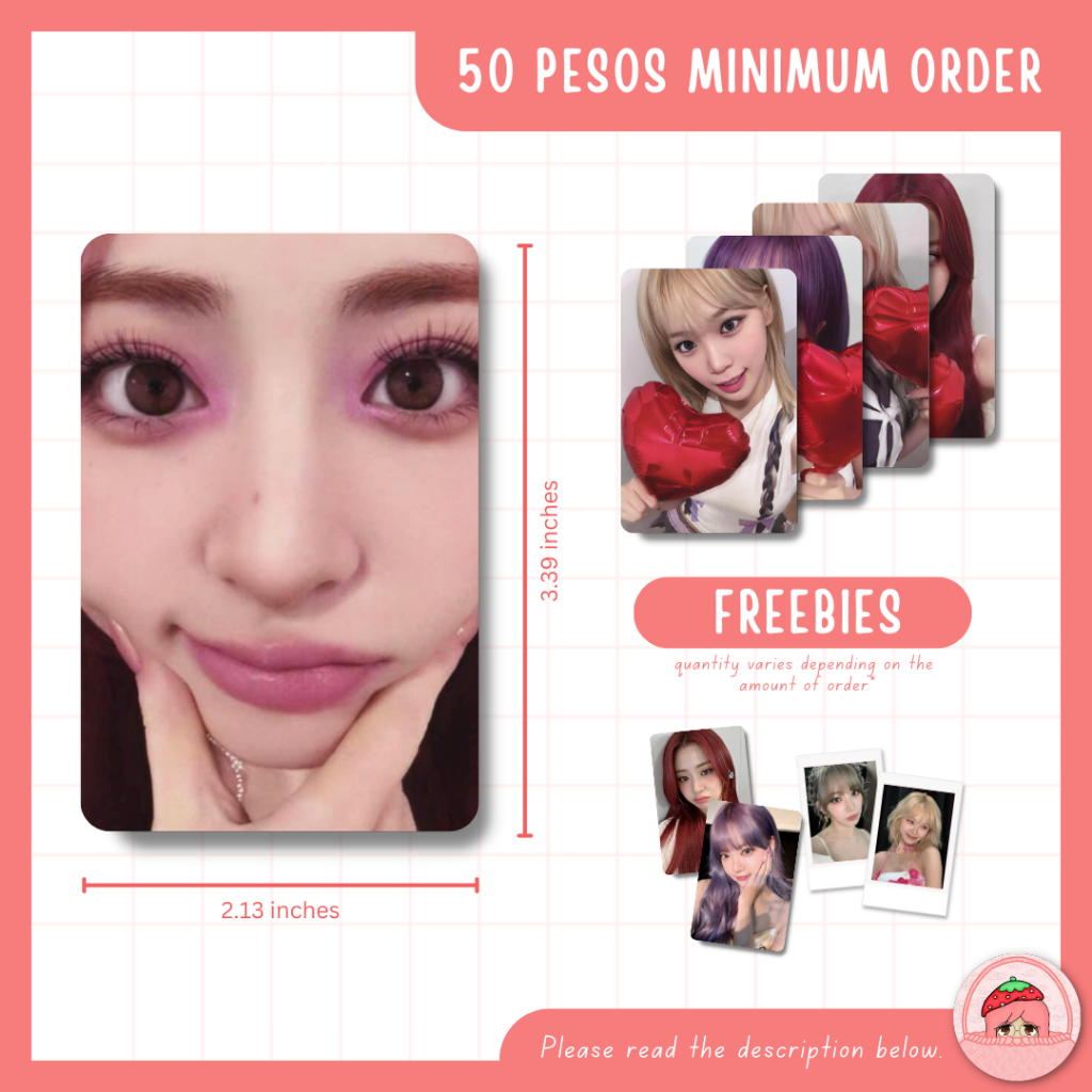 LE SSERAFIM EASY WEVERSE COMEBACK SHOWCASE PC PHOTOCARD UNOFFICIAL