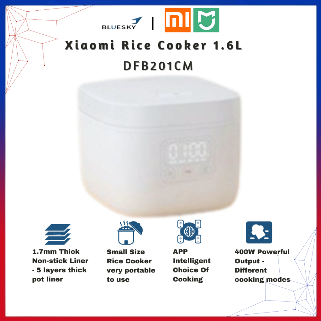 Xiaomi Mi Mijia Smart Rice Cooker Non Stick L App Control Dfb Cm