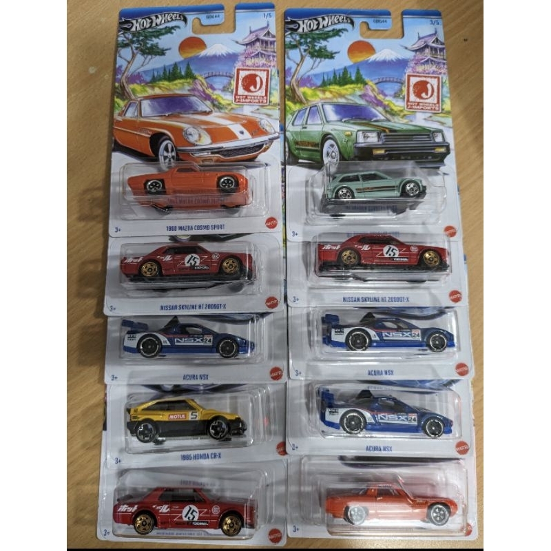 Hot Wheels 2024 J Import Assorted Cars Set Of 10 Pcs Shopee Philippines