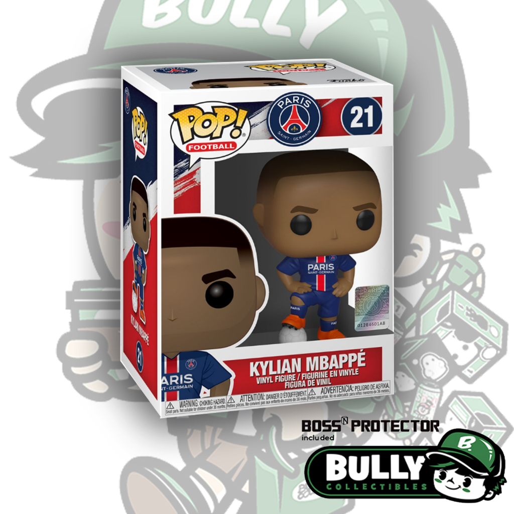 Funko Pop Football Paris Saint Germain Kylian Mbappe With Boss