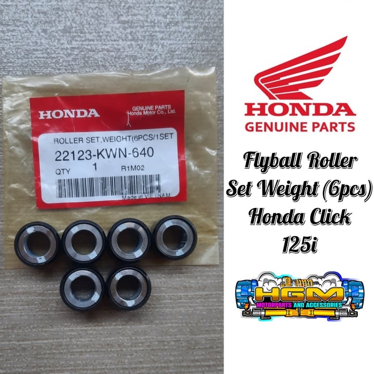 Roller Set Weight Pcs Flyball Honda Click I V V V Kwn