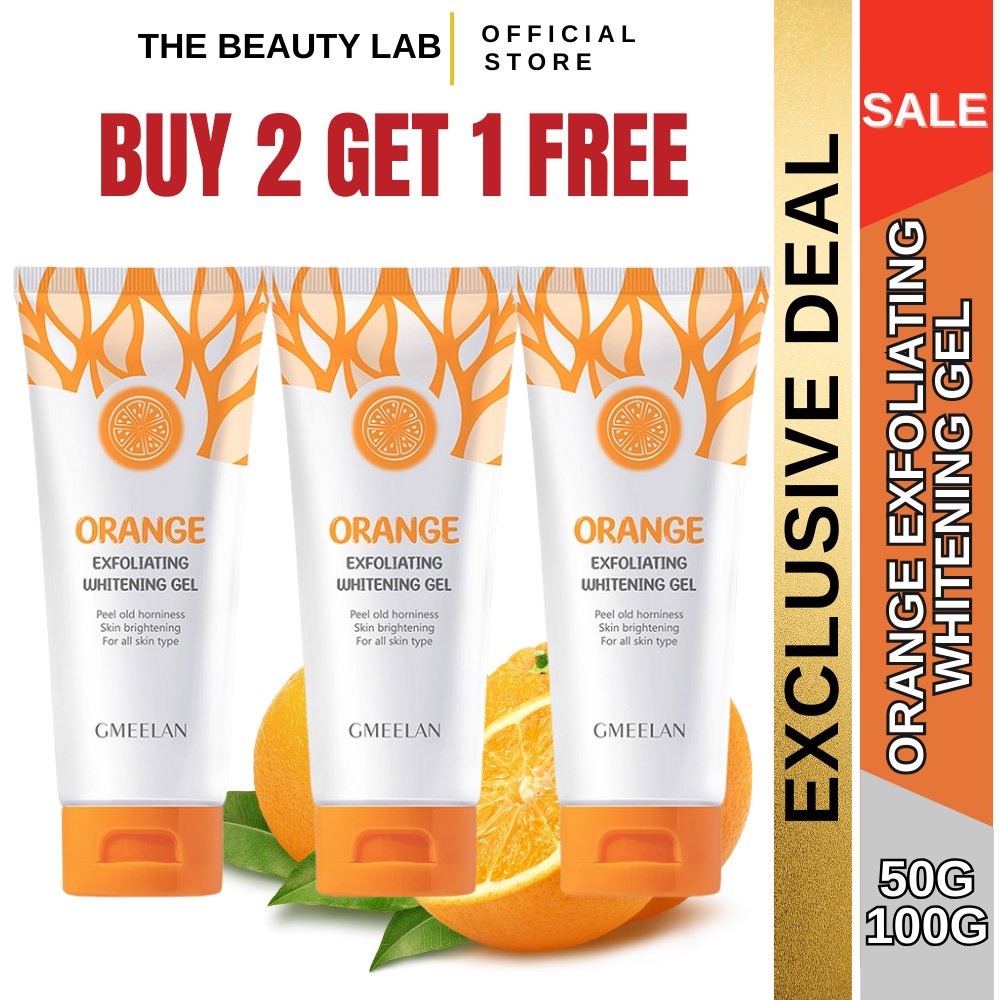 Gmeelan Orange Exfoliating Gel G Body Scrub Deep Blackhead Removal