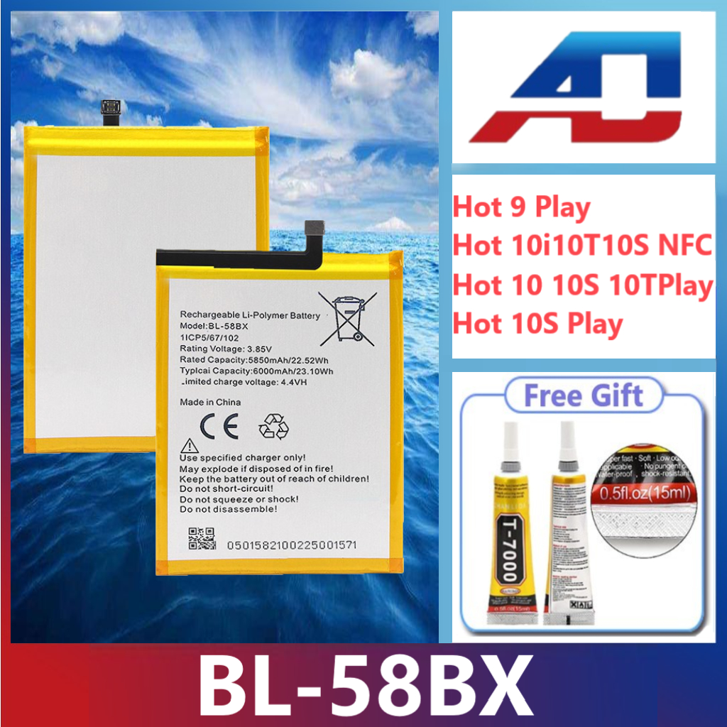 Infinix Hot 9 10 11 PLAY Note 7 Note 10 Note 11 SMART 5 Spark 6 Go