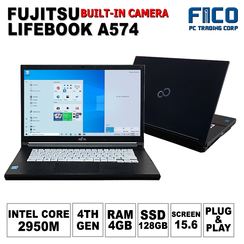 Surplus FUJITSU 13 3 Laptop Core I3 I5 16GB 8GB 4GB Memory 512G SSD