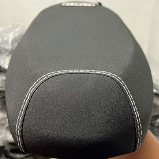 Yamaha Aerox Jrp Seat Cover Liha Texture Black With Logo And