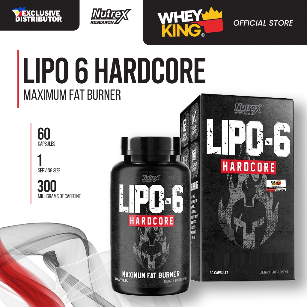 Nutrex Lipo 6 Hardcore Shopee Philippines