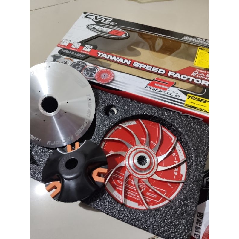 RS8 Pulley Set Nmax Aerox Red Shopee Philippines