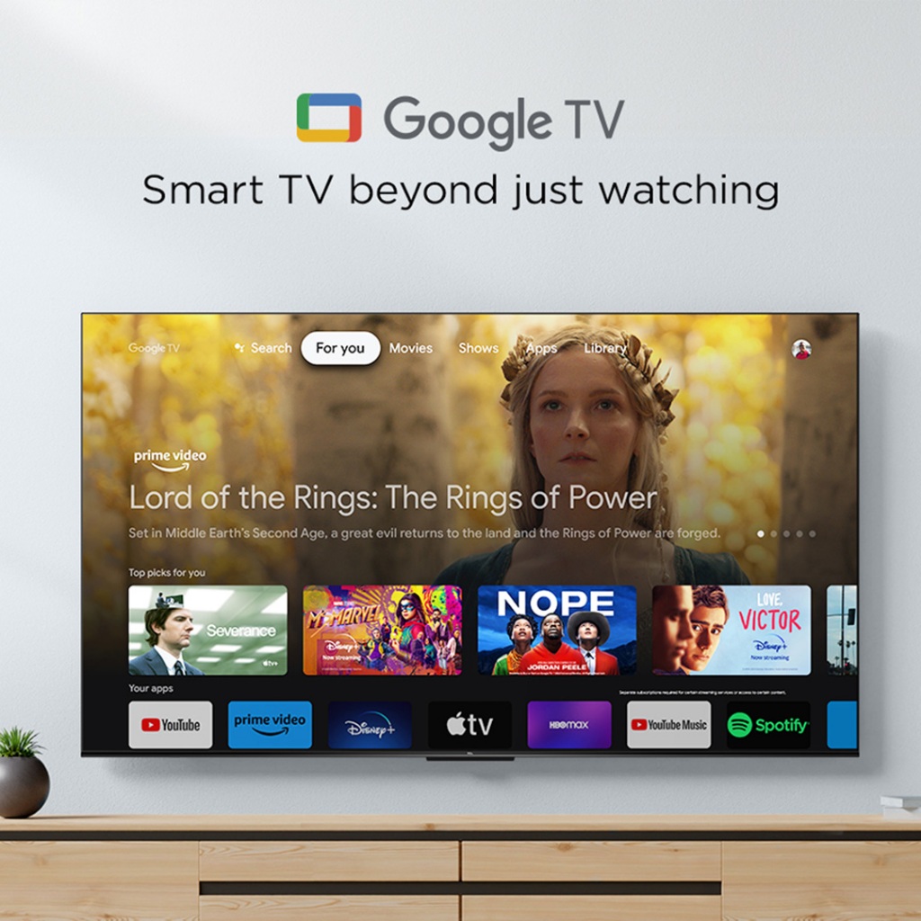 Tcl Inch K Smart Google Tv V B Hdr Voice Control Netflix