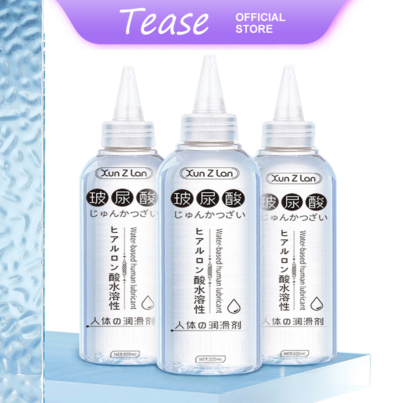 Tease Ml Hyaluronic Lube Water Based Sex Lubricant For Men And Women