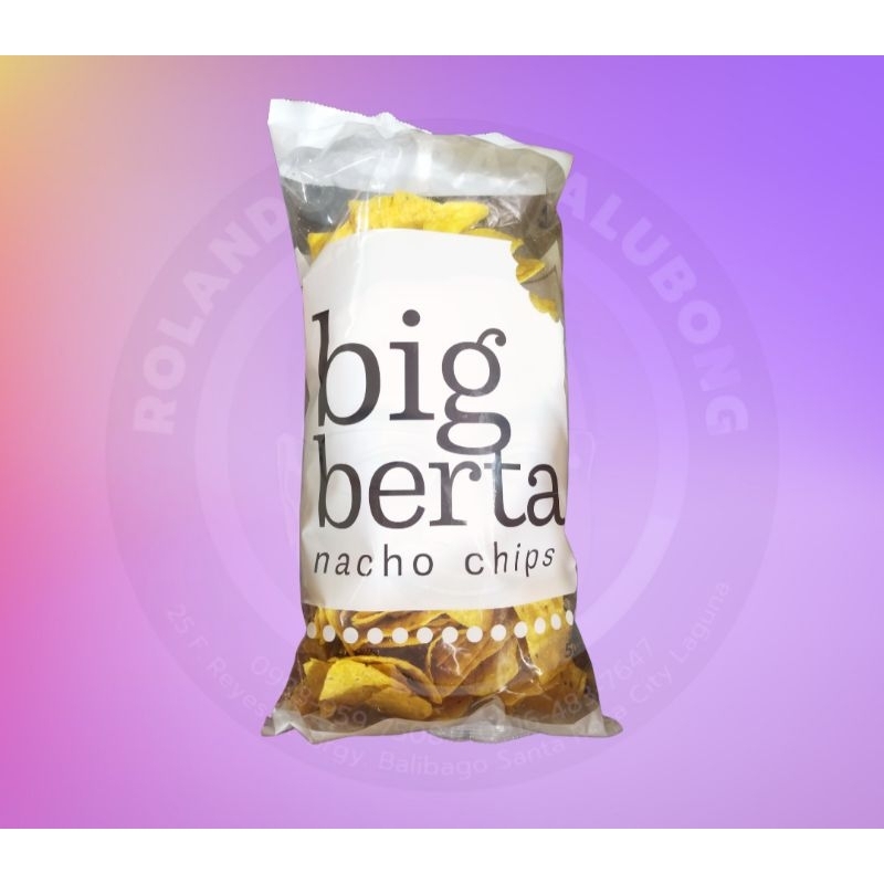 Big Berta Nacho Chips Plain G Shopee Philippines