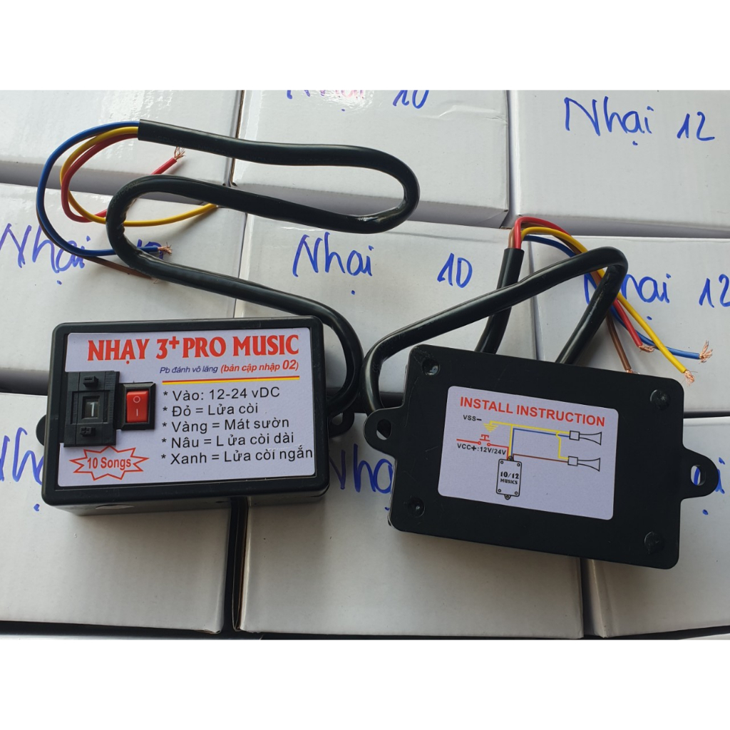 Pc Nhay Pro And Cicada Rapid Music Horn Relay For Car