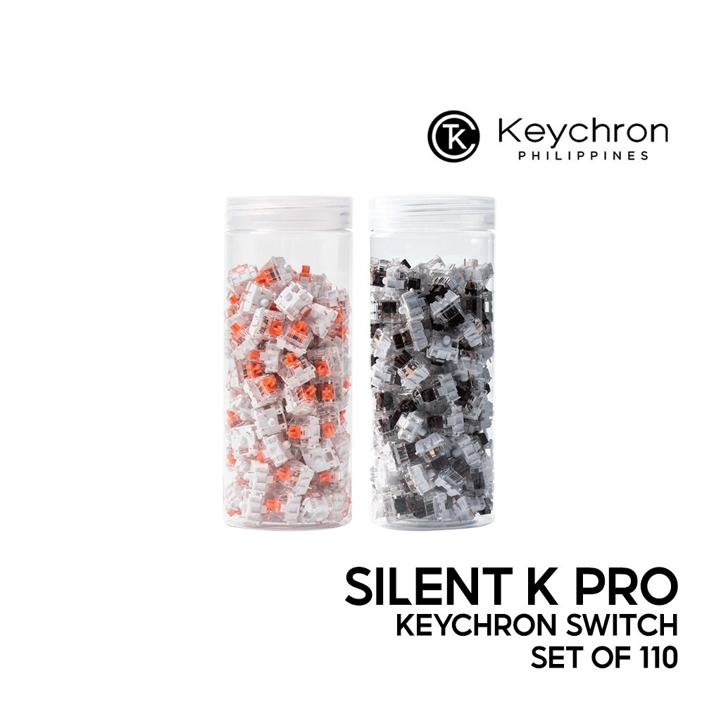 Keychron Silent K Pro Switch Set Of 110 Shopee Philippines