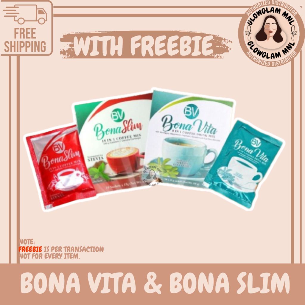 Bona Vita Coffee Mix In Bona Slim Slimming Coffee With Freebie