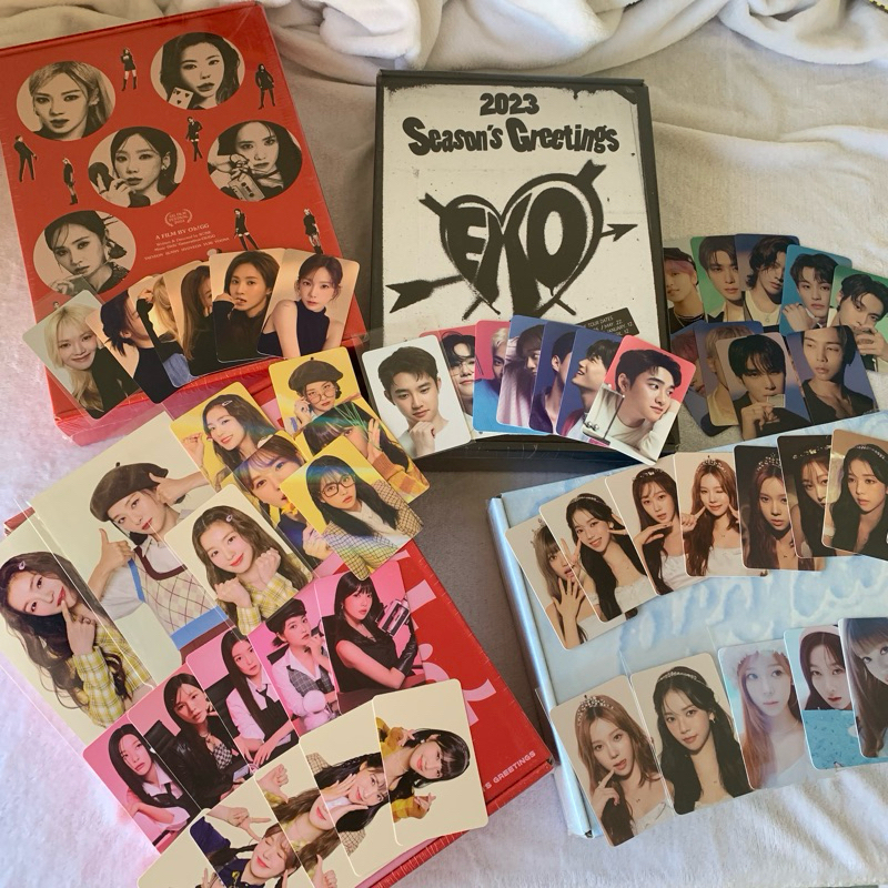 Onhand Sale Aespa Red Velvet Girls Generation Exo Seasons Greetings