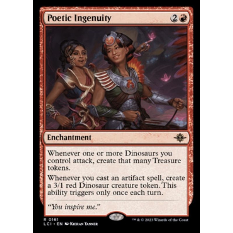 Peotic Ingenuity Lci Rare Mtg Cards Wotc Shopee Philippines