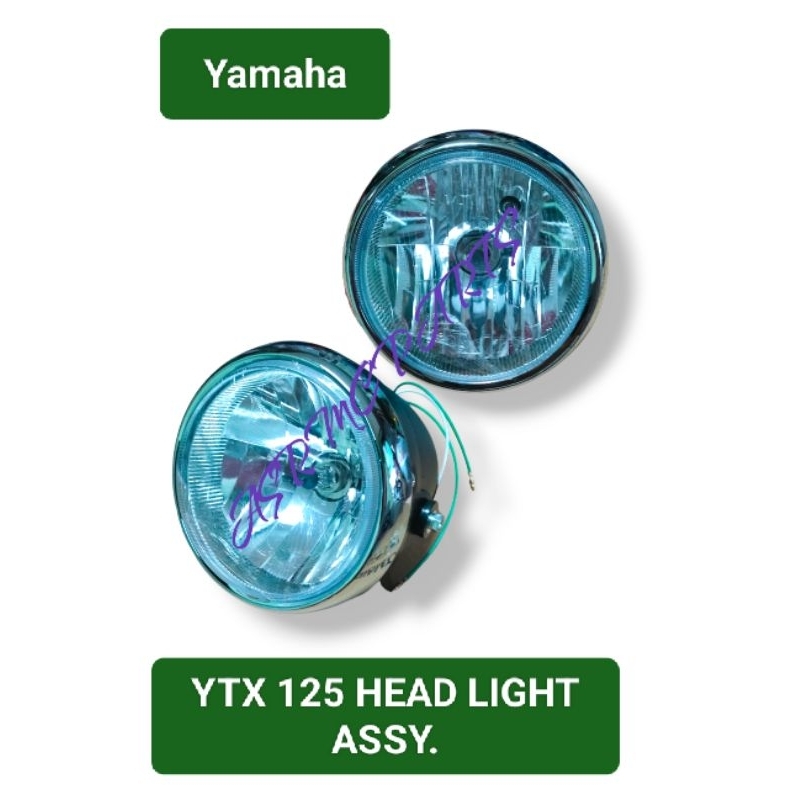 Yamaha YTX 125 HEADLIGHT ASSY Shopee Philippines