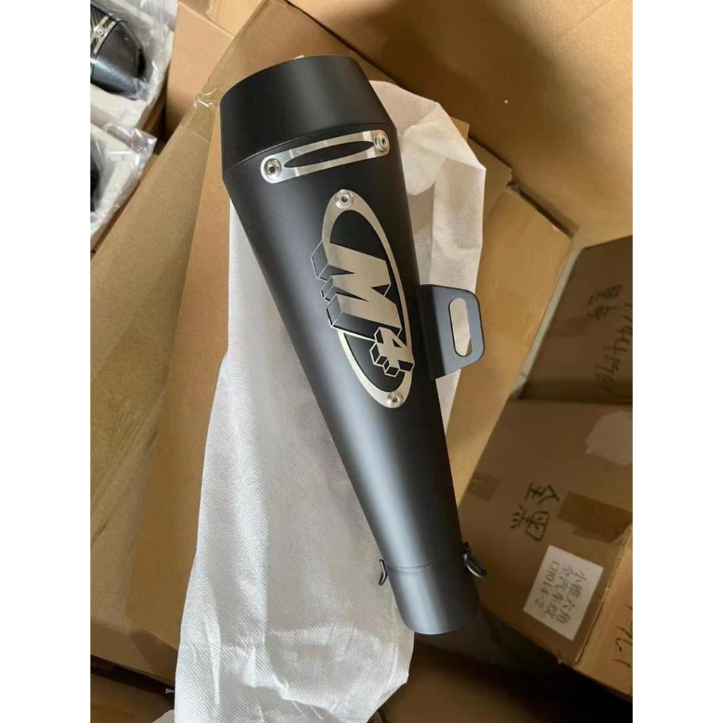 Ready Stock38 51mm Universal M4 Exhaust Pipe Motorcycle Muffler Pipe