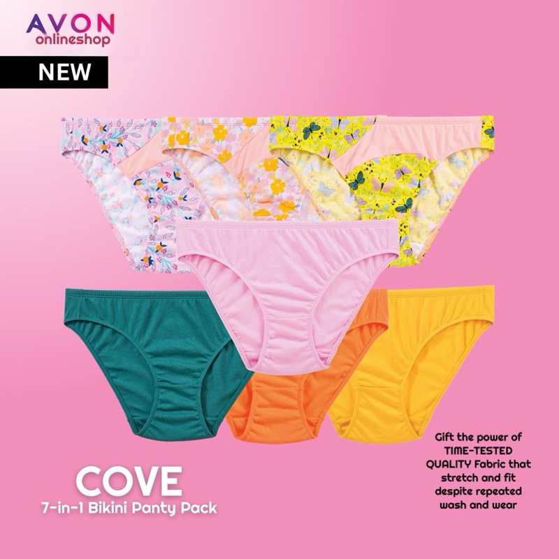 Avon Cove In Bikini Panty Pack Shopee Philippines