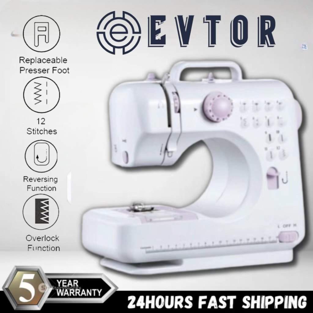 Evtor Portable Sewing Machine Fhsm A Pro Upgraded Sewing Portable