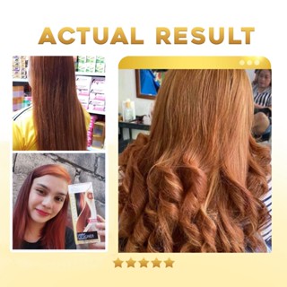 Merry Sun Permanent Hair Color Light Copper Blonde Shopee Philippines