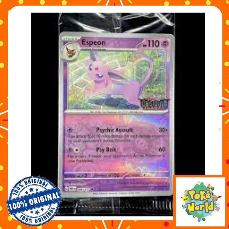 Espeon Obsidian Flames Stamp Promo Best Buy Promo