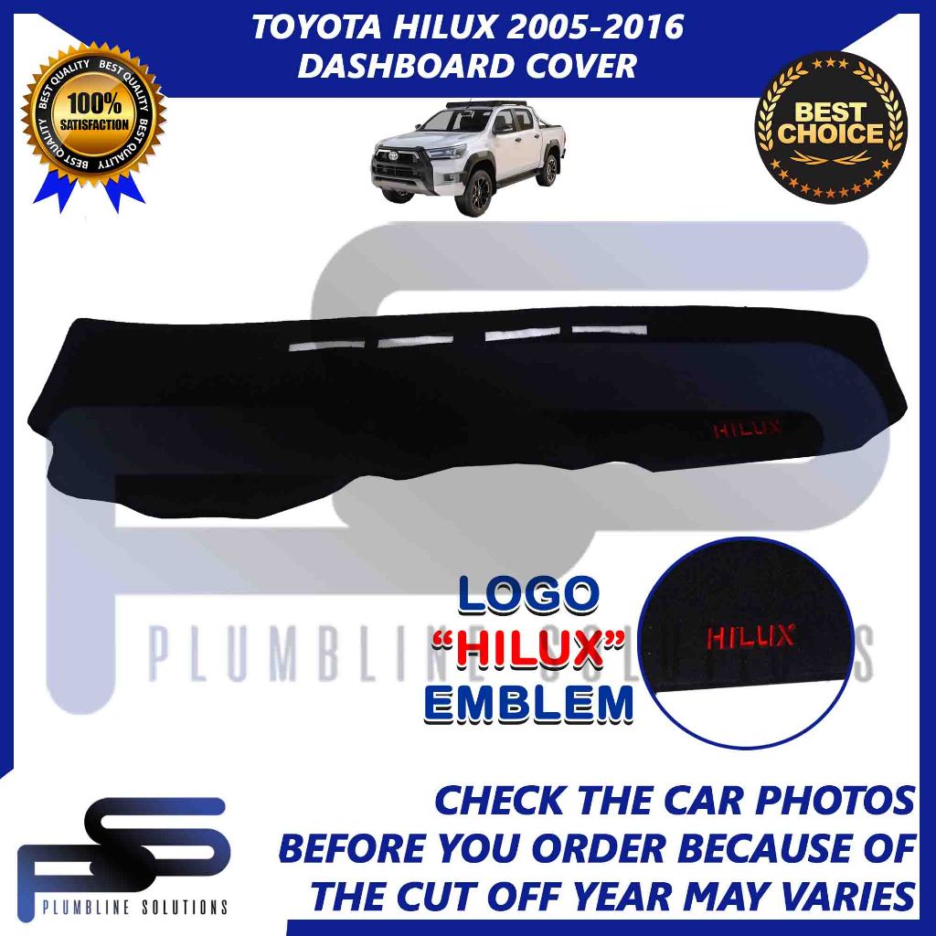 Dashboard Cover For Toyota Hilux Revo Conquest 2017 2020 Hilux 2005