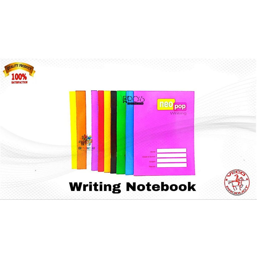 Veco Writing Notebook Leaves Pcs Shopee Philippines