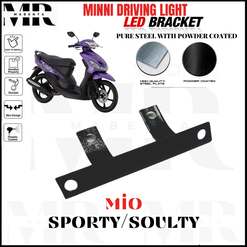 Motorcycle Led Light Bracket For Mini Driving Light Fit For Mio Sporty