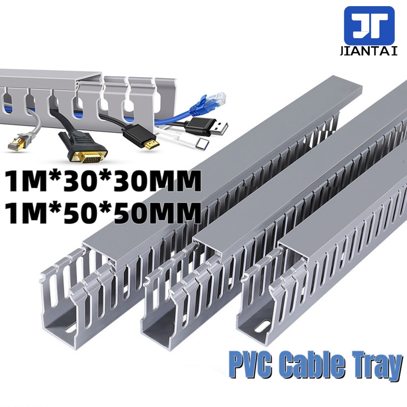 Updated Cable Raceway Kit Open Slot Wire Covers For Cords Under Desk