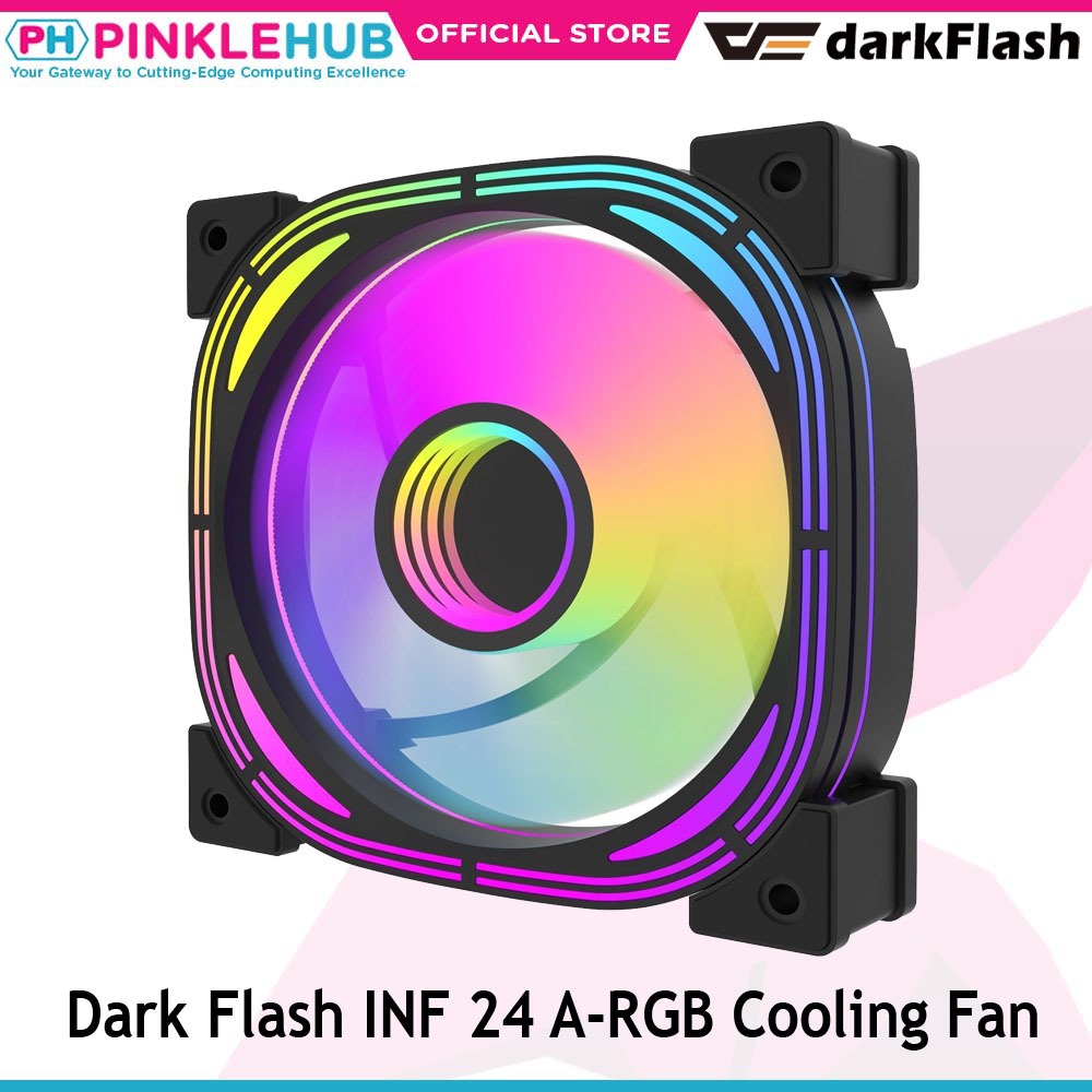 Darkflash Infinity X X Mm A Rgb Cooling Fan Black White