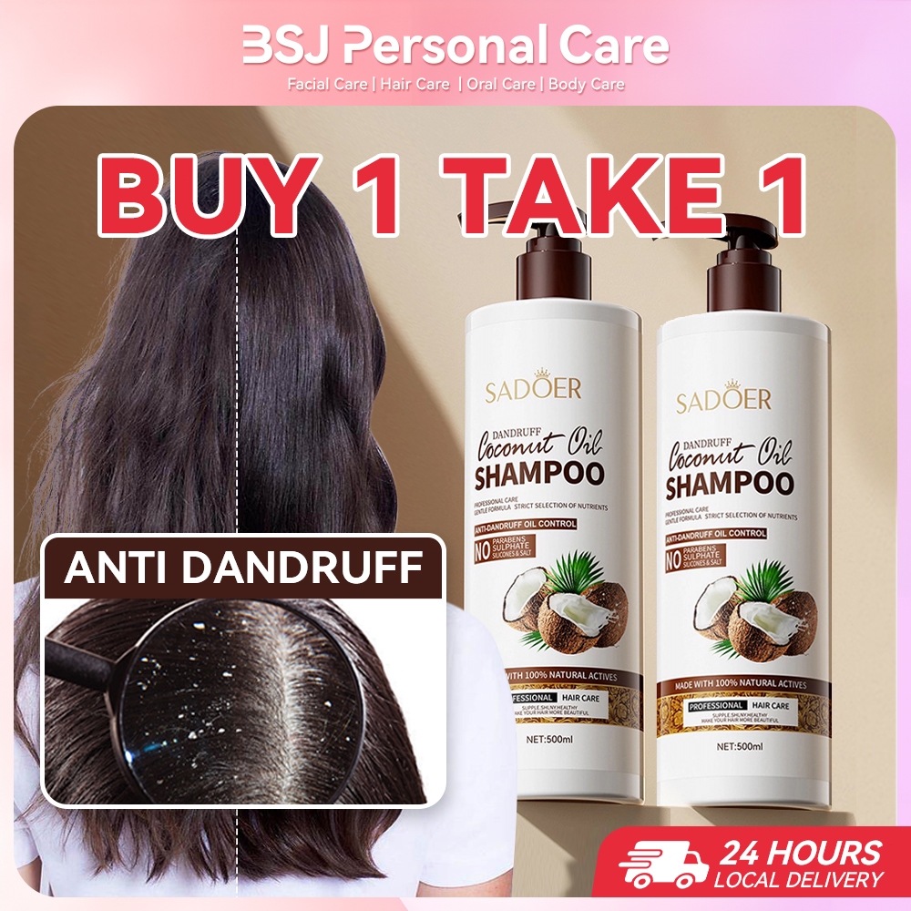 Buy Take Sadoer Coconut Oil Shampoo And Conditione Hair Mask Anti