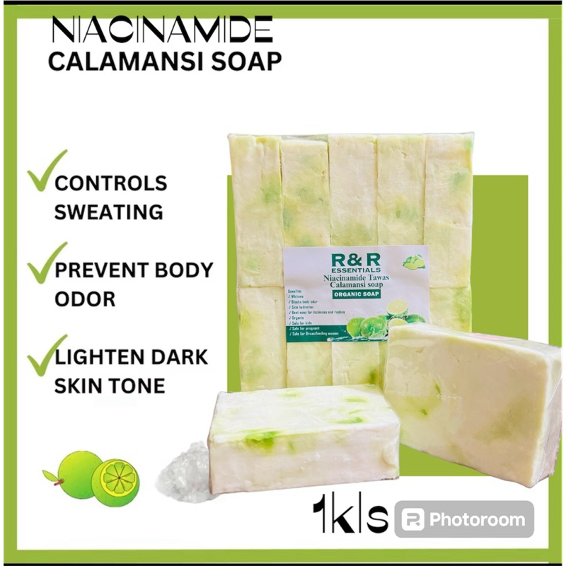 Niacinamide Tawas Calamansi Soap Organic 1KLS Shopee Philippines