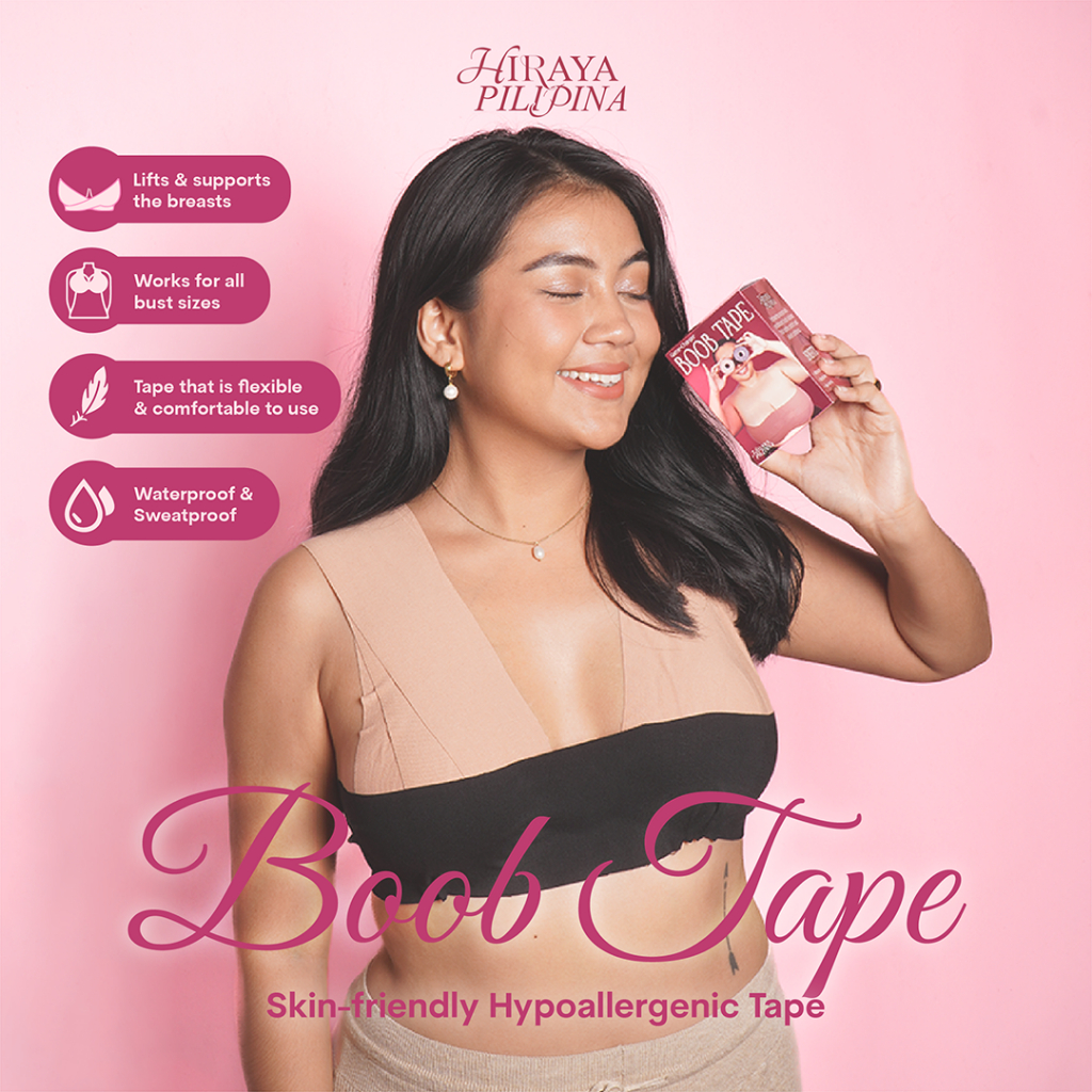 Hiraya Pilipina Skin Friendly BOOB TAPE Waterproof Breast Lift