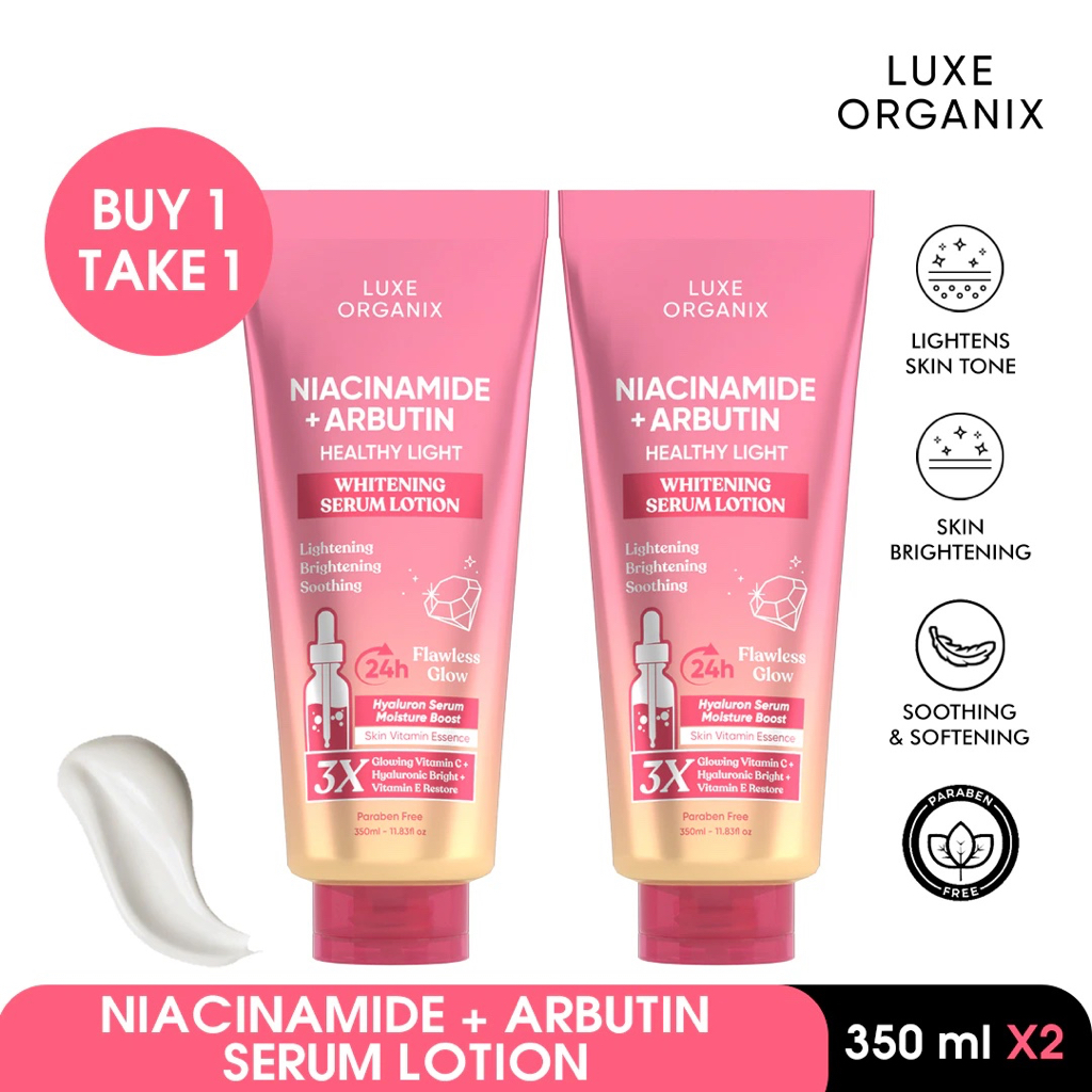 Luxe Organix Niacinamide Arbutin Whitening Serum Lotion Buy Take