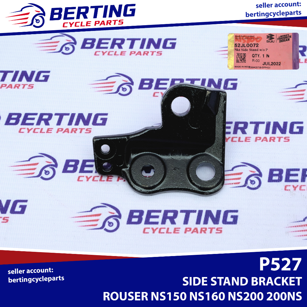 Rouser NS150 NS160 NS200 200NS Side Stand Bracket Genuine 52JL0072