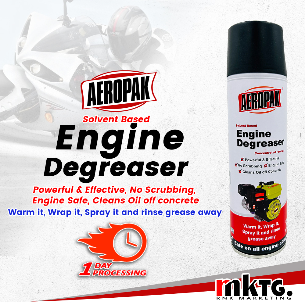 AEROPAK Engine Degreaser 500ml Shopee Philippines