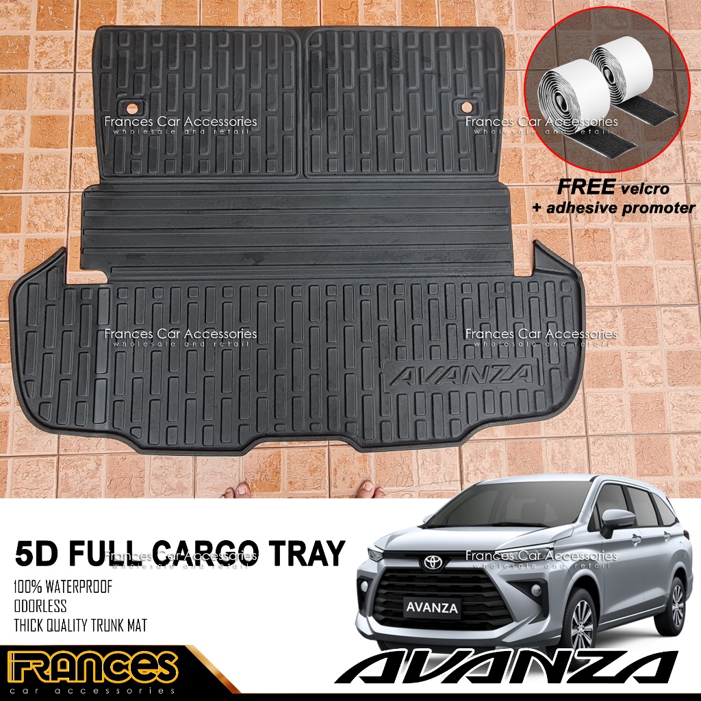 Toyota Avanza 2022 2025 5D Cargo Trunk Tray Only Thailand Made Full