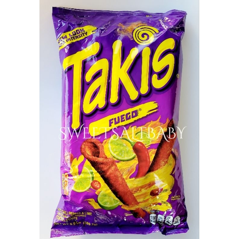 Takis Fuego Tortilla Chips 280 7 G Shopee Philippines