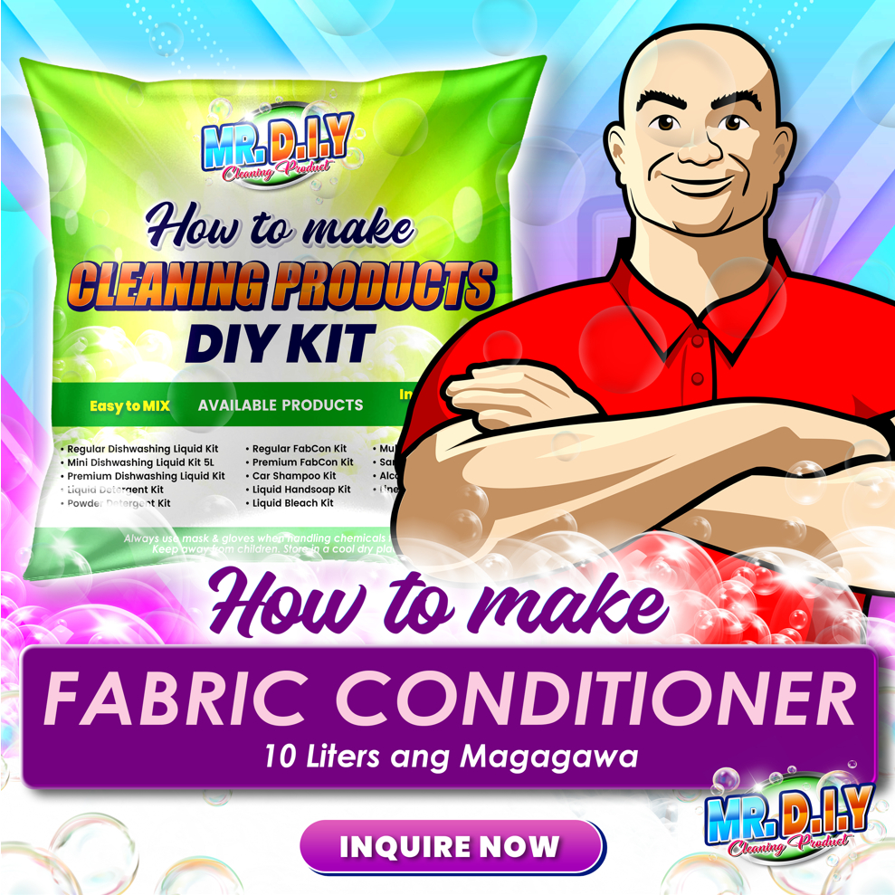 Fabcon Diy Kit Fabric Conditioner Liters Mr Diy Shopee Philippines