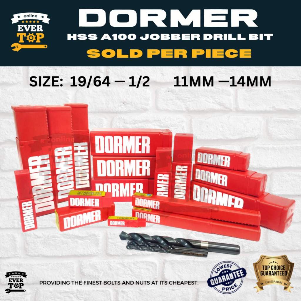 Mm Mm Dormer Drill Bit For Metal Steel Sold Per