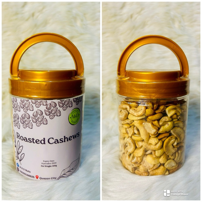 300g Roasted Cashews Jar Shopee Philippines