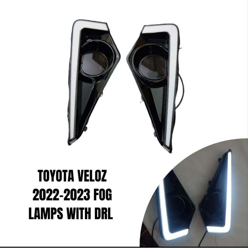 Toyota Veloz To Fog Lamp Cover With Day Time Running Light