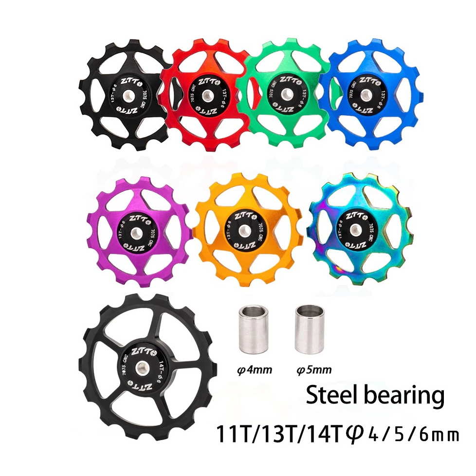 Inspeed CNC 11T 13T Pulley Bearing Rear Derailleur Jockey Wheel Bike