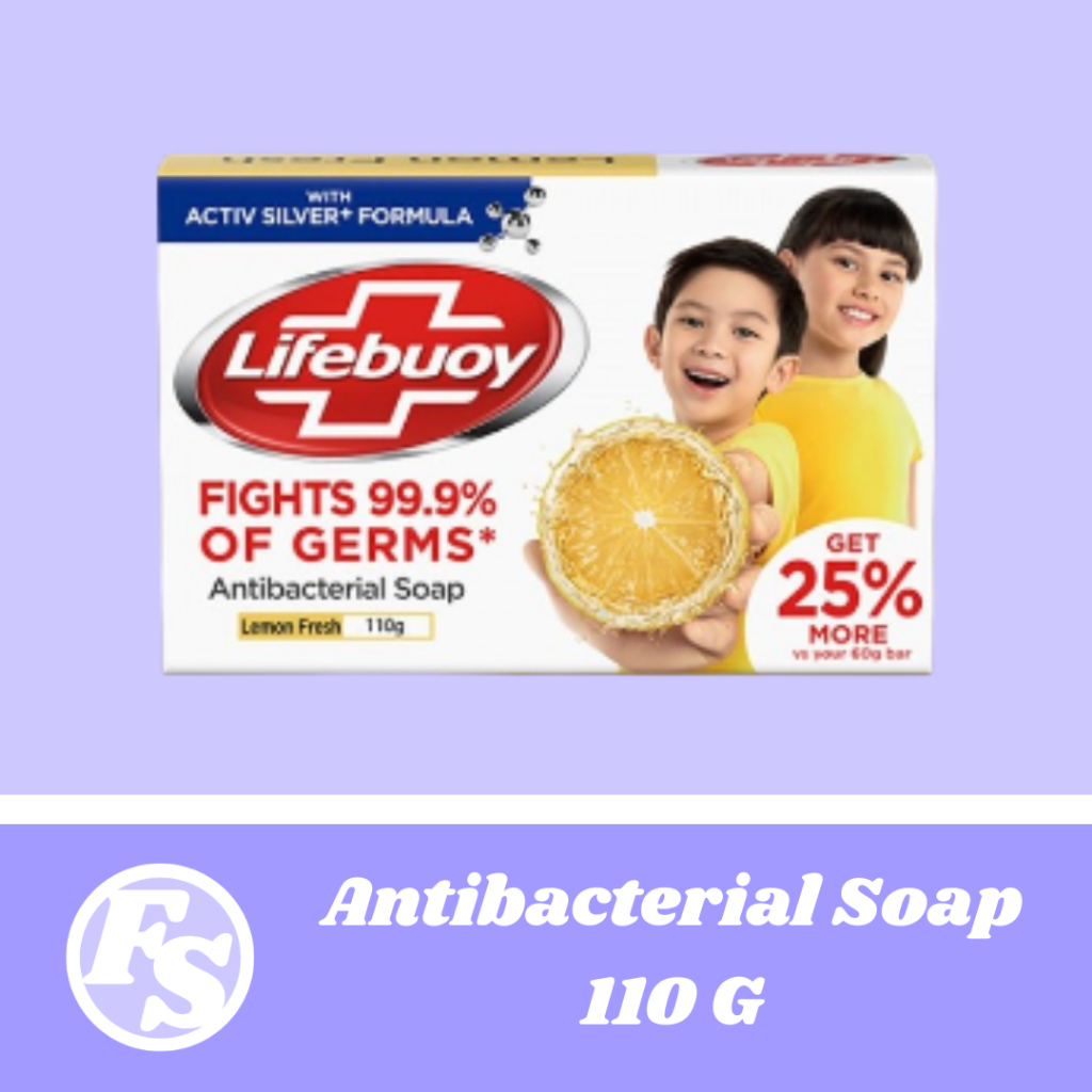 Lifebuoy Lemon Fresh Anti Bacterial Soap 110g Shopee Philippines