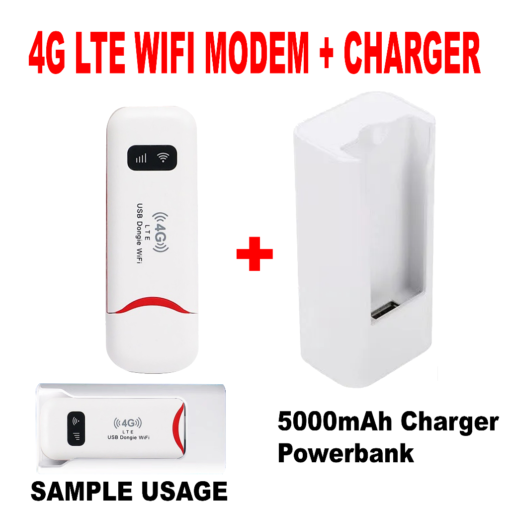 Wireless 4G LTE WiFi Router Modem Universal SIM Card 150Mbps USB Mini